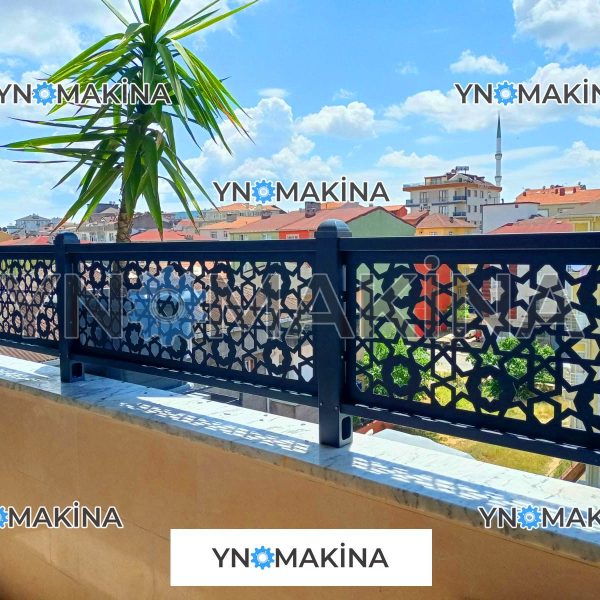 Balkon Duvar Korkuluk Modelleri Lazer Kesim Korkuluk 003
