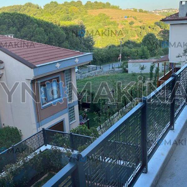 Villa Balkon Korkuluk Modelleri 02