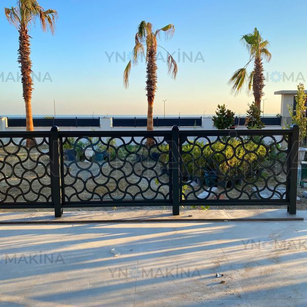 Lazer Kesim Dekor Panel Korkuluk 013