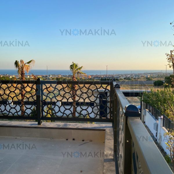 Lazer Kesim Dekor Panel Korkuluk 015