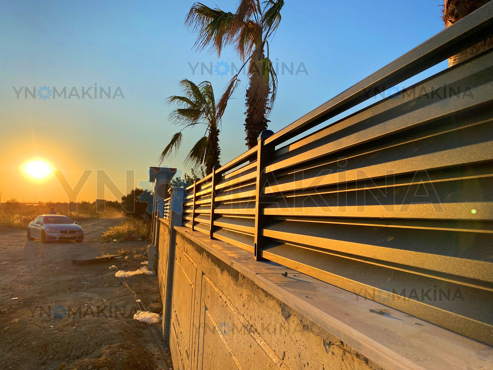 Duvar Üstü Bahçe Korkulukları 02 Duvar Üstü Bahçe Korkulukları 02