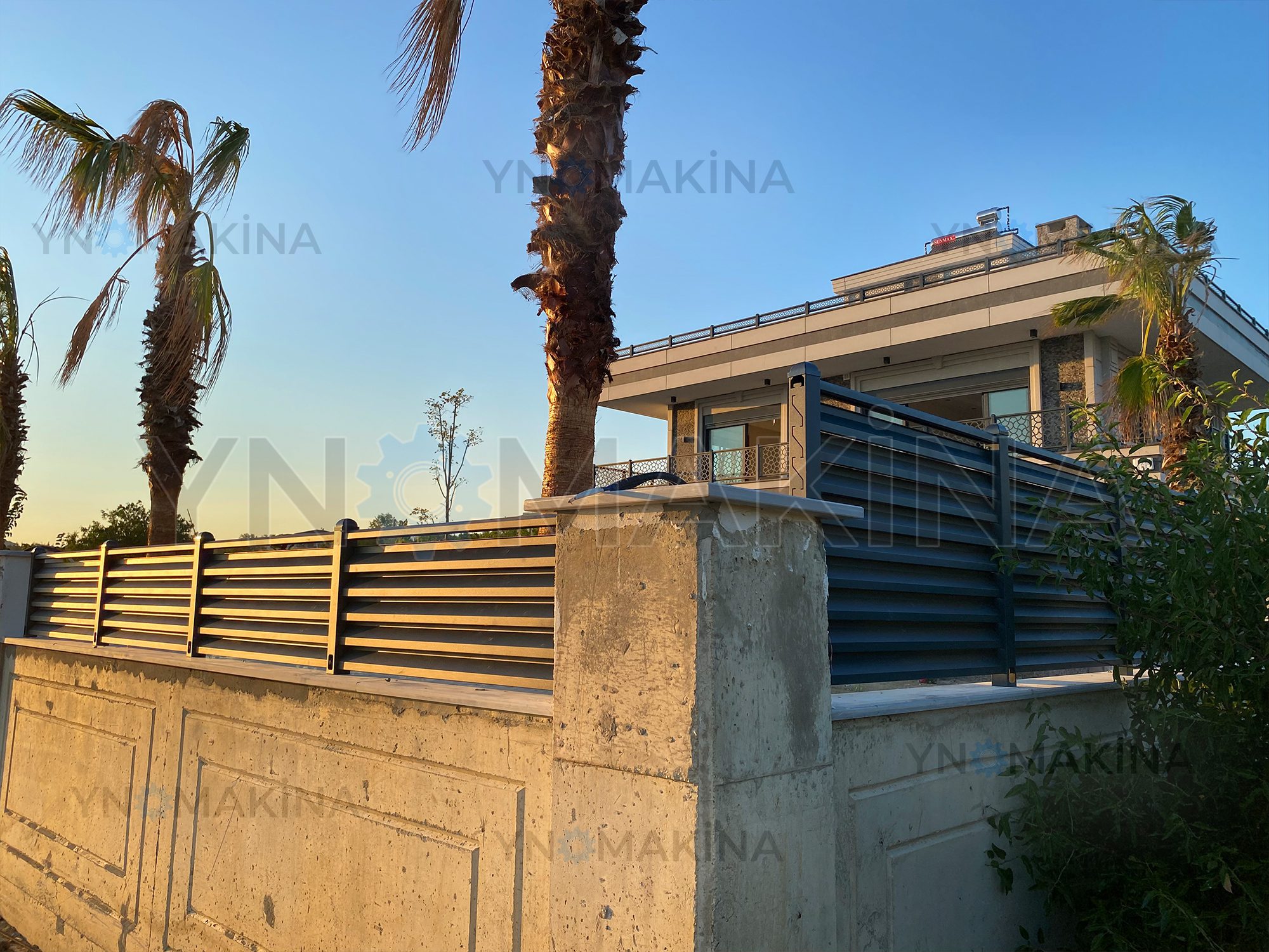 Duvar Üstü Bahçe Korkulukları 03 Duvar Üstü Bahçe Korkulukları 03