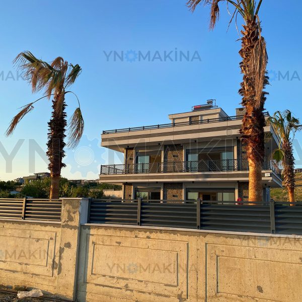 Duvar Üstü Bahçe Korkulukları 04