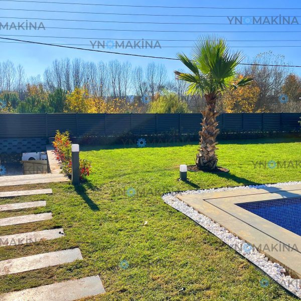 Bahçe Korkulukları Duvar Çiti Villa Korkuluk Duvar Üstü Korkuluk 006