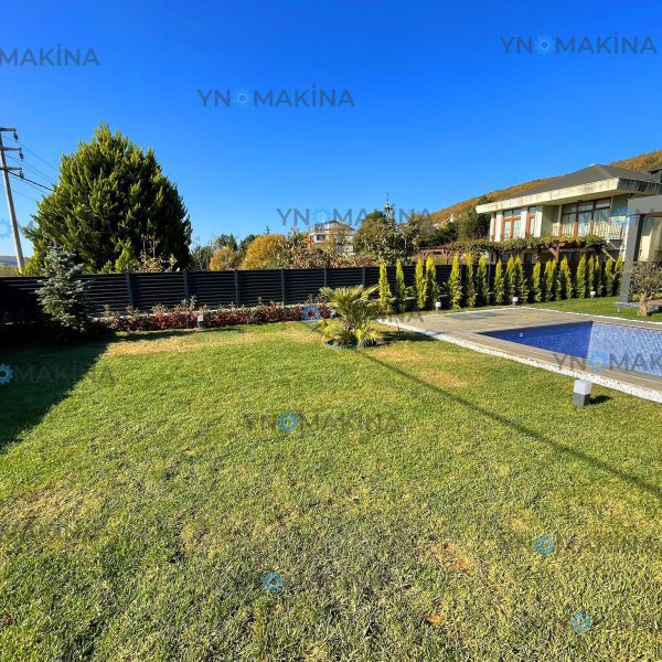 Bahçe Korkulukları Duvar Çiti Villa Korkuluk Duvar Üstü Korkuluk 007