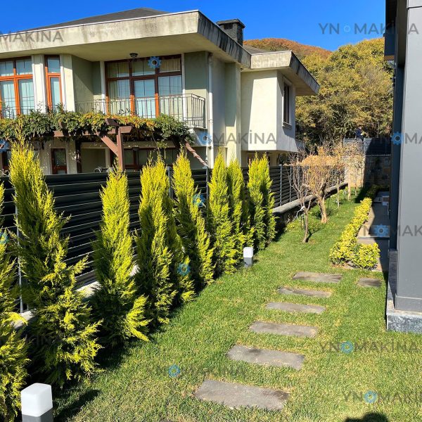 Bahçe Korkulukları Duvar Çiti Villa Korkuluk Duvar Üstü Korkuluk 008