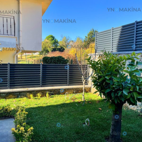 Bahçe Korkulukları Duvar Çiti Villa Korkuluk Duvar Üstü Korkuluk 009