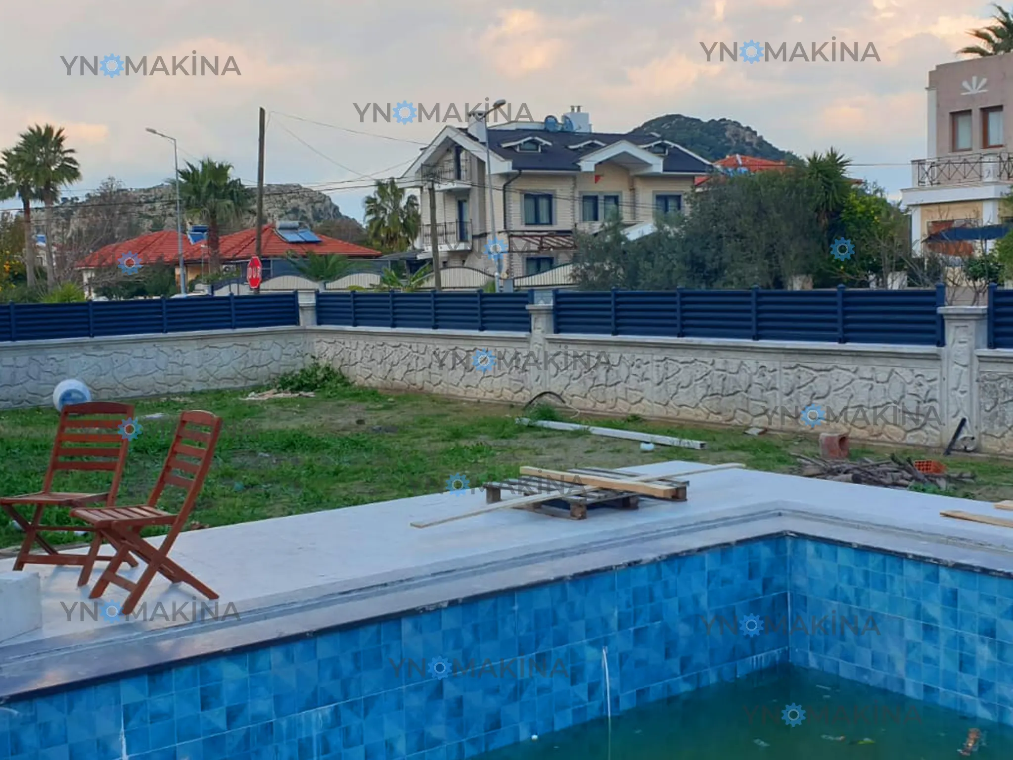 Bahçe Duvarı Korkuluğu 01 Bahçe Duvarı Korkuluğu 01