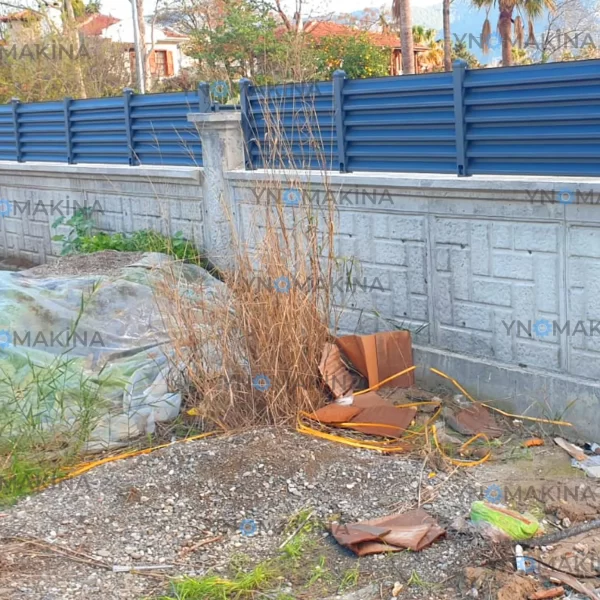 Bahçe Duvarı Korkuluğu 02