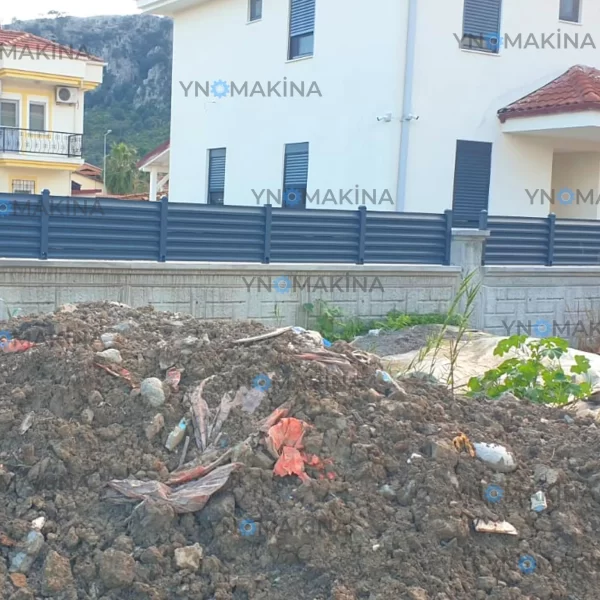 Bahçe Duvarı Korkuluğu 03