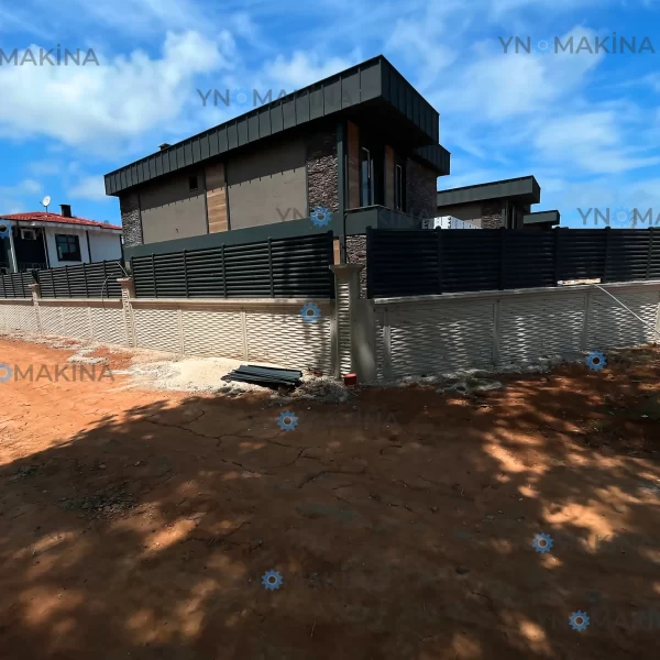 Villa Bahçe Duvar Çiti 04